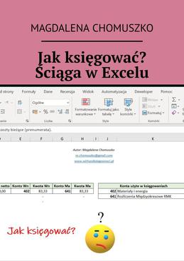 ebook Jak księgować? Ściąga w Excelu