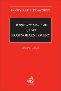 ebook Doping w sporcie i jego prawnokarne oceny