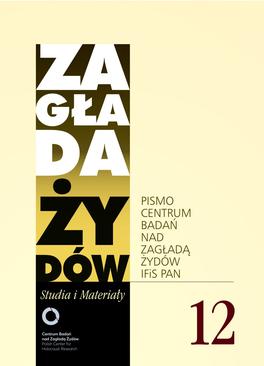 ebook Zagłada Żydów. Studia i Materiały nr 12 R. 2012