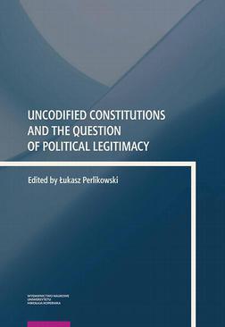 ebook Uncodified Constitutions and the Question of Political Legitimacy