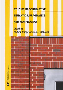 ebook Studies in Contrastive Semantics, Pragmatics, and Morphology