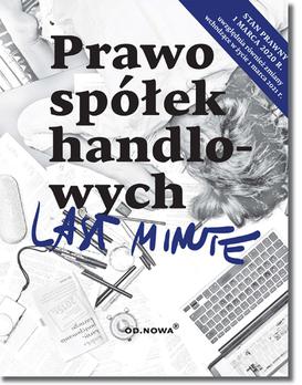 ebook Last Minute Prawo Spółek Handlowych