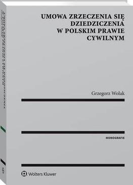 ebook Umowa zrzeczenia się dziedziczenia w polskim prawie cywilnym