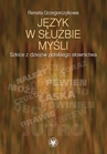 ebook Język w służbie myśli - Renata Grzegorczykowa