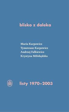ebook blisko z daleka. listy 1970-2003