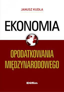 ebook Ekonomia opodatkowania międzynarodowego