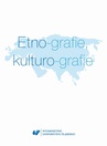 ebook Etno-grafie, kulturo-grafie - 