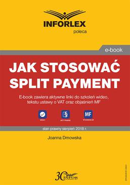 ebook Jak stosować split payment