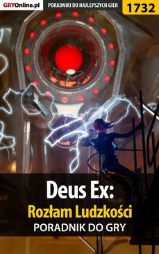 ebook Deus Ex: Rozłam Ludzkości - poradnik do gry