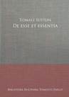 ebook De esse et essentia - Tomasz Sutton