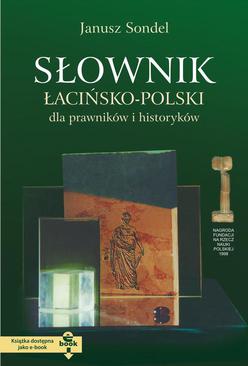 ebook Słownik łacińsko-polski dla prawników i historyków