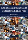 ebook Bezpośrednie inwestycje zagraniczne a konkurencyjność eksportu Polski - Stanisław Wydymus,Elżbieta Bombińska,Bożena Pera (red.)