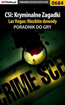 ebook CSI: Kryminalne Zagadki Las Vegas: Niezbite dowody - poradnik do gry