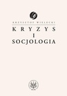 ebook Kryzys i socjologia - Krzysztof Wielecki