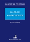 ebook Kontrola korespondencji - Maciej Rogalski