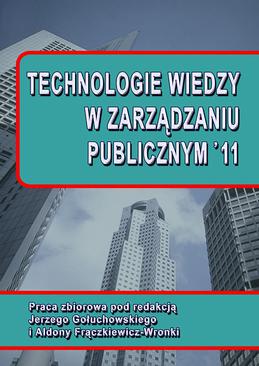 ebook Technologie wiedzy w zarządzaniu publicznym ’11