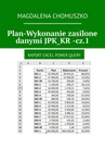 ebook Plan-Wykonanie zasilone danymi JPK_KR -cz.1 - Magdalena Chomuszko