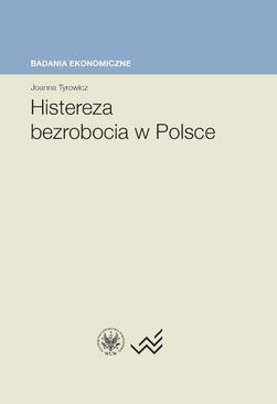 ebook Histereza bezrobocia w Polsce