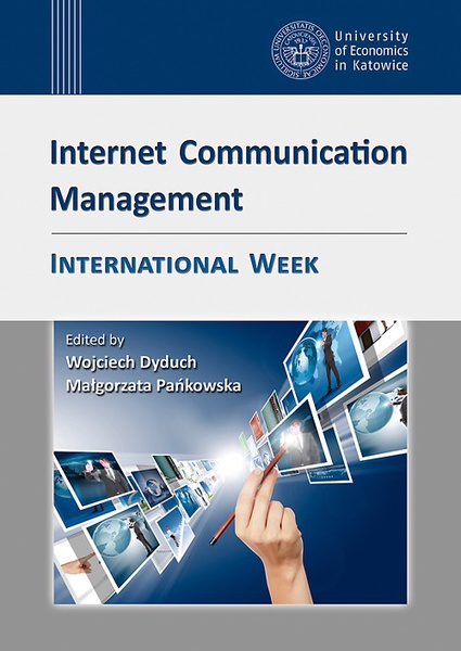 Okładka:Internet Communication Management. International Week 