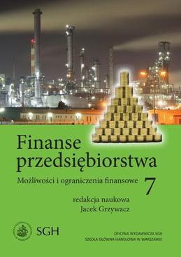 ebook Finanse przedsiębiorstwa 7. Możliwości i ograniczenia finansowe