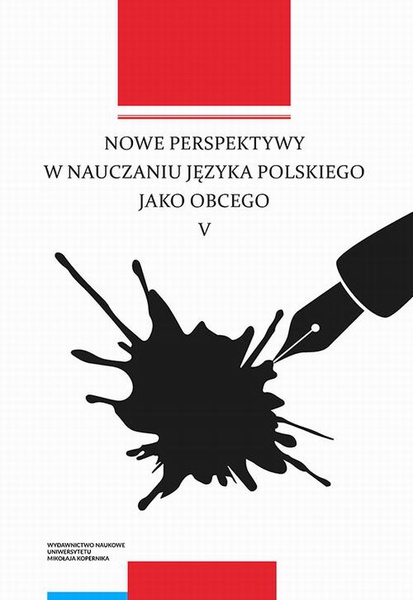 Okładka:Nowe perspektywy w nauczaniu języka polskiego jako obcego V 