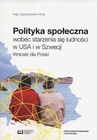ebook Polityka społeczna wobec starzenia się ludności w USA i w Szwecji - Kaja Zapędowska-Kling