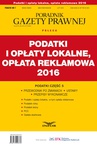 ebook Podatki i opłaty lokalne, opłata reklamowa 2016 - Opracowanie zbiorowe