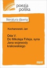 ebook Oda V. Do Mikołaja Firleja, syna Jana wojewody krakowskiego - Jan Kochanowski