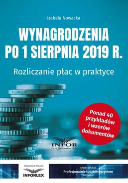 ebook Wynagrodzenia 2019 po 1 sierpnia 2019 r.