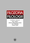 ebook Filozofia filologii - 