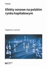 ebook Efekty cenowe na polskim rynku kapitałowym - Magdalena Jasiniak