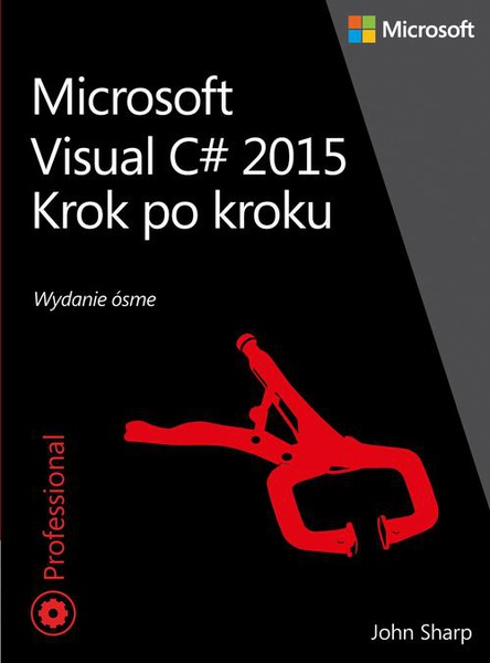 Okładka:Microsoft Visual C# 2015 Krok po kroku 