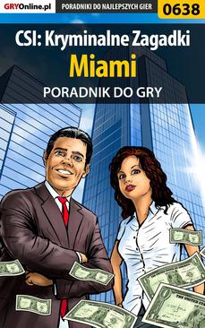ebook CSI: Kryminalne Zagadki Miami - poradnik do gry