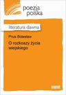 ebook O rozkoszy życia wiejskiego - Bolesław Prus