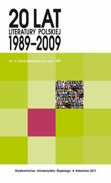 ebook 20 lat literatury polskiej 1989-2009. Cz. 2: Życie literackie po roku 1989