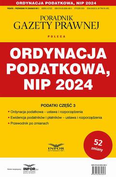 ebook Ordynacja podatkowa, NIP 2024