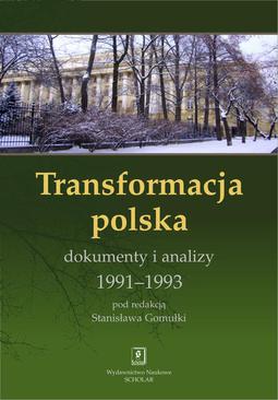 ebook Transformacja polska Dokumnety i analizy 1991 - 1993