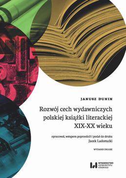 ebook Rozwój cech wydawniczych polskiej książki literackiej XIX-XX wieku