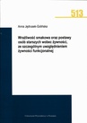 ebook Wrażliwość smakowa oraz postawy osób starszych wobec żywności, ze szczególnym uwzględnieniem żywności funkcjonalnej - Anna Jędrusek-Golińska