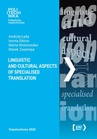 ebook Linguistic and Cultural Aspects of Specialised Translation - Andrzej Łyda,Iwona Sikora,Marta Wiśniowska,Marek Zasempa,Christine Frank-Szarecka