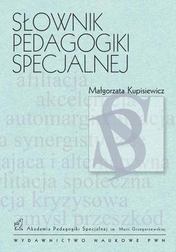 ebook Słownik pedagogiki specjalnej