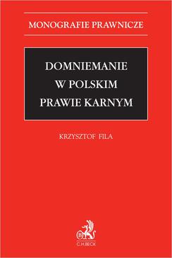 ebook Domniemanie w polskim prawie karnym