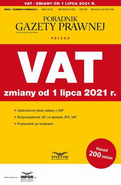 ebook VAT - zmiany od 1 lipca 2021