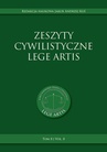 ebook Zeszyty cywilistyczne Lege Artis. Tom 8 - 