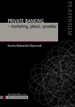 ebook Private Banking – marketing, jakość, sprzedaż