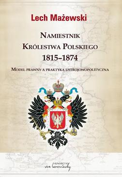 ebook Namiestnik Królestwa Polskiego 1815-1874