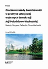 ebook Znaczenie zasady dwuizbowości w praktyce ustrojowej wybranych demokracji Azji Południowo-Wschodniej. Malezja, Singapur, Tajlandia, Timor Wschodni - Anna Michalak