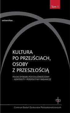 ebook Kultura po przejściach, osoby z przeszłością t.1