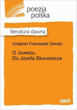 ebook O Jowiszu. Do Józefa Skucewicza