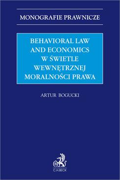 ebook Behavioral Law and Economics w świetle wewnętrznej moralności prawa